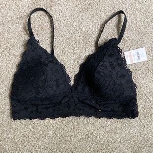 NWT Momanda Lace Plunge Nursing Bralette 36B